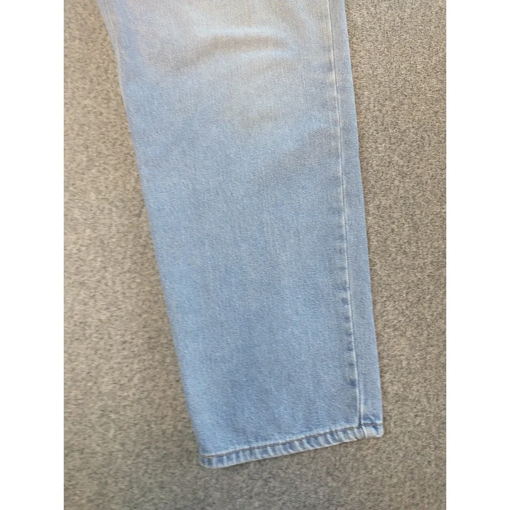 Levis 550 Relaxed Fit Mens Light Wash Blue Denim Jeans W40 L29 Tapered Leg